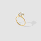 1.56 CT Round Shaped Solitaire Lab Grown Diamond Engagement Ring