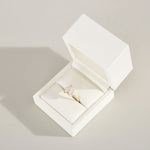 2 CT Emerald Pave Moissanite Engagement Ring