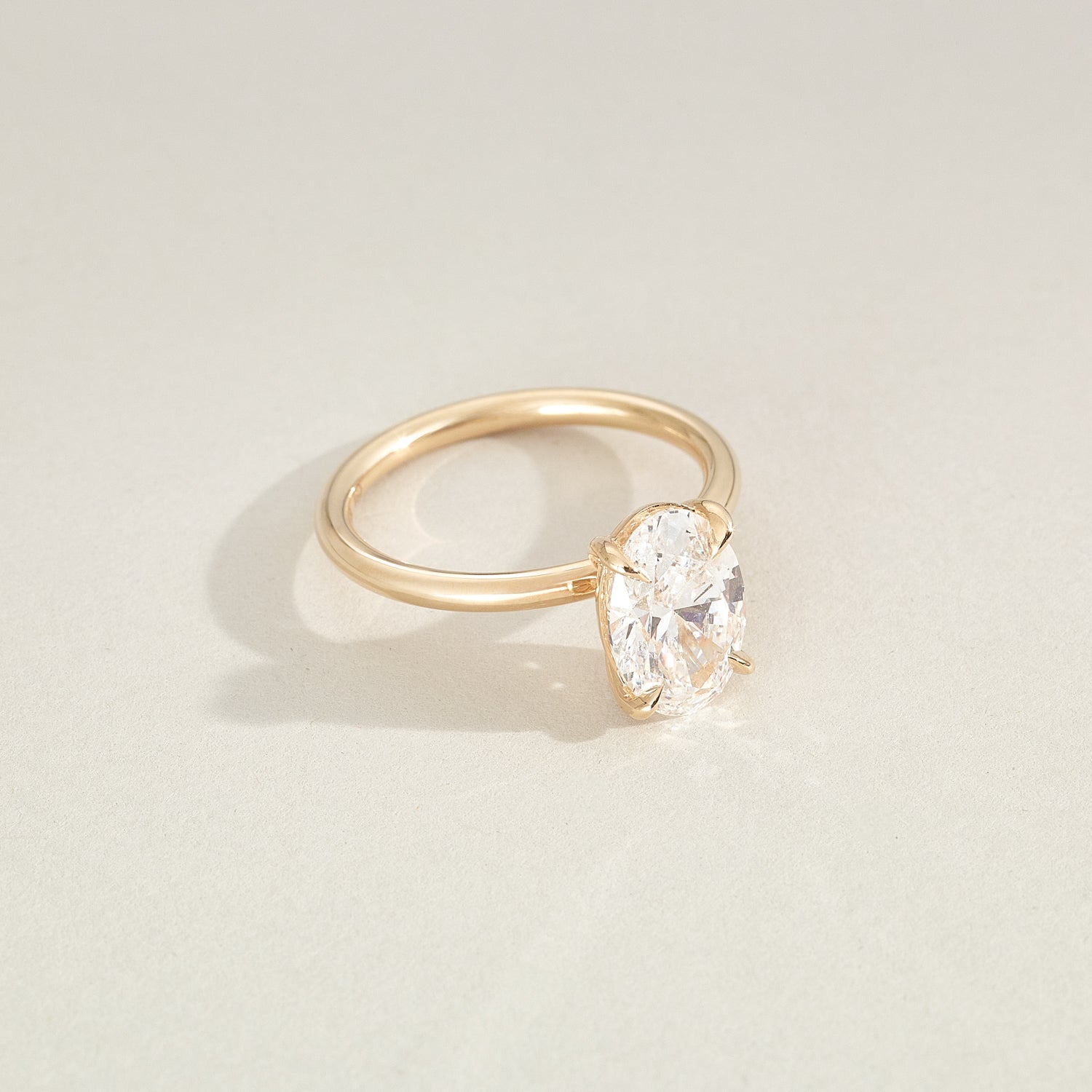 2 CT Emerald Pave Moissanite Engagement Ring