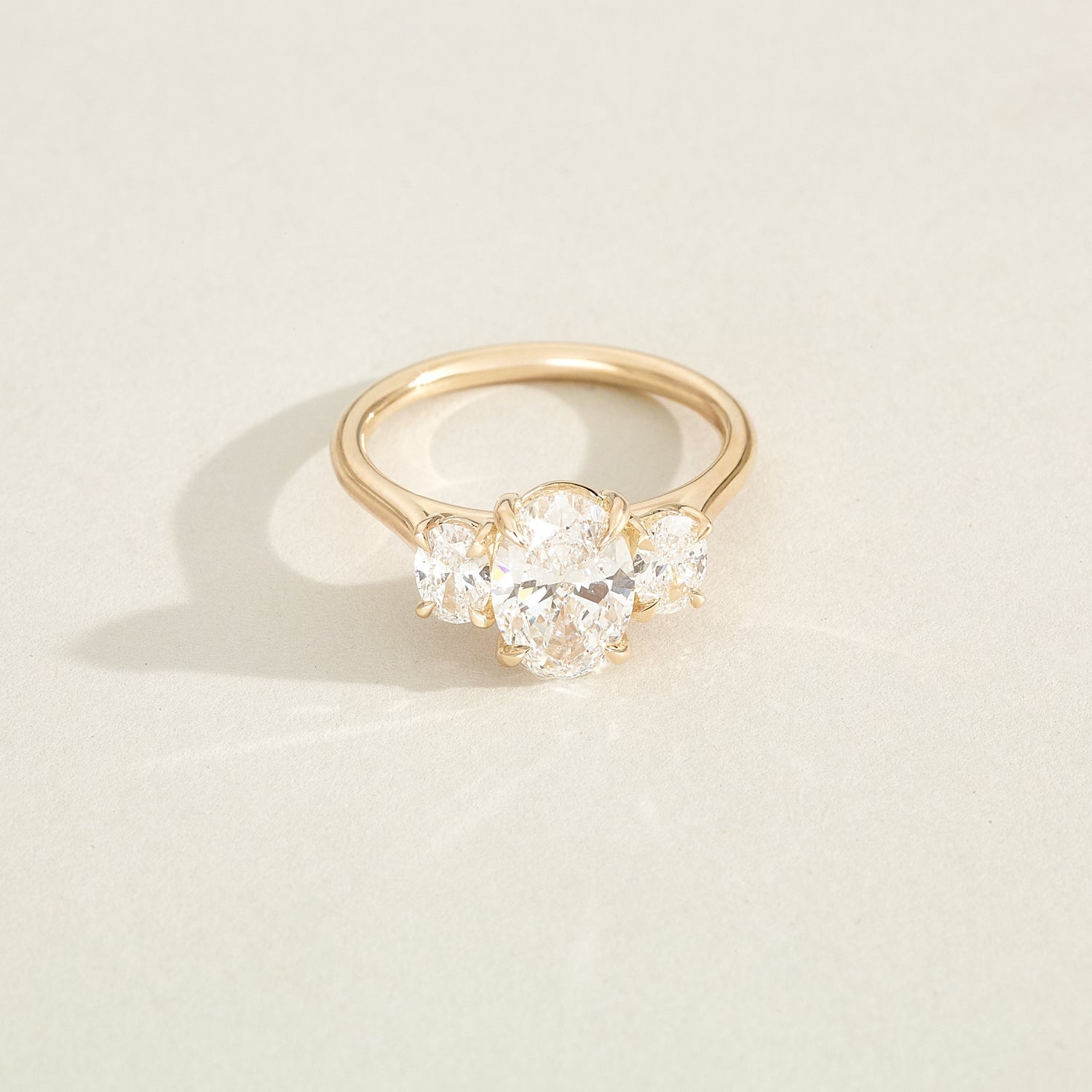 2 CT Emerald Pave Moissanite Engagement Ring
