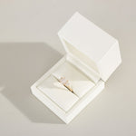 2 CT Emerald Pave Moissanite Engagement Ring