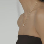 0.75 CT Oval Moissanite Solitaire Necklace