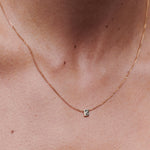 0.01 CT Round Moissanite Archetype Necklace