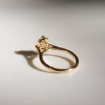 1.5 CT Elongated Cushion Solitaire Moissanite Engagement Ring