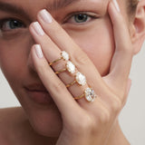 1.5 CT Oval Solitaire Moissanite Engagement Ring