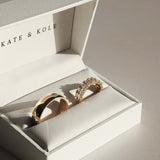 1.60 TCW Oval Half Eternity Moissanite Wedding Band