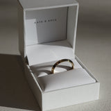 Knife Edge Wedding Band