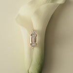 1 CT Emerald Three Stone Moissanite Engagement Ring
