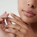0.04 TCW Round Flush Setting Moissanite Wedding Band