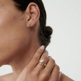 1 CT Pear Shaped Solitaire Lab Grown Diamond Engagement Ring