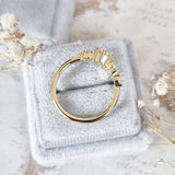 Round Cluster Lab Grown Diamond Engagement Ring