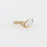 Marquise Lab Grown Diamond Unique Engagement Ring
