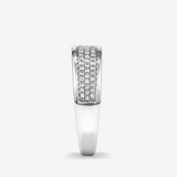 0.30 TCW Round Lab Grown Diamond Channel Setting Men's Wedding Band