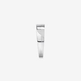 0.08 TCW Cushion Lab Grown Diamond Two Stone Men's Wedding Band