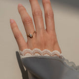 0.5 CT Marquise Cut Lab Grown Diamond Solitaire Unique Engagement Ring