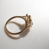 1 CT Marquise Three Stone Moissanite Engagement Ring
