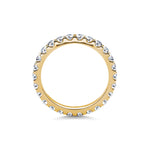 1.15 CT Round Full Eternity Lab Grown Diamond Wedding Band