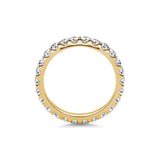 1.15 CT Round Full Eternity Lab Grown Diamond Wedding Band