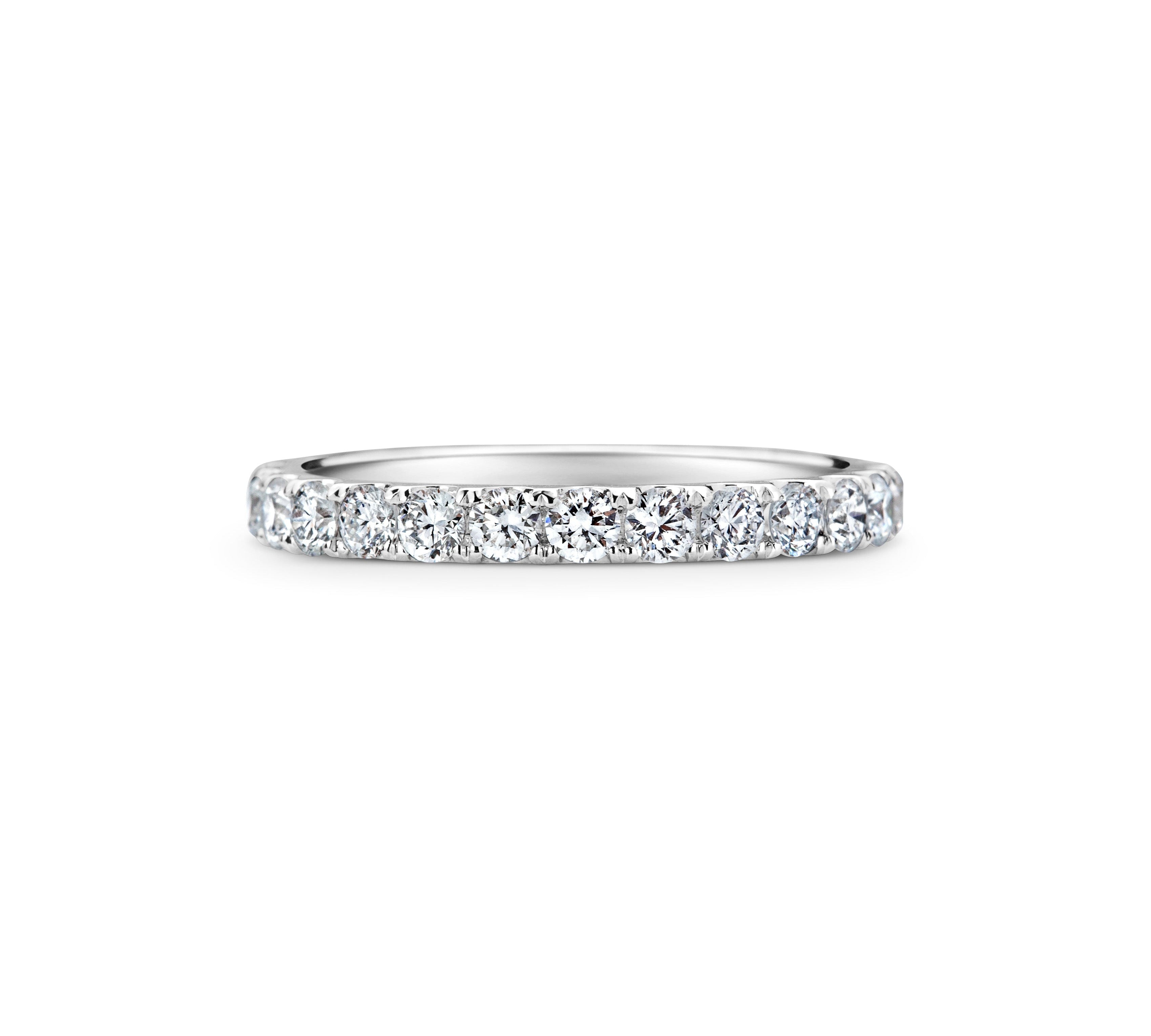 1.15 CT Round Full Eternity Lab Grown Diamond Wedding Band