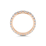 1.15 CT Round Full Eternity Lab Grown Diamond Wedding Band