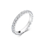 1.15 CT Round Full Eternity Lab Grown Diamond Wedding Band