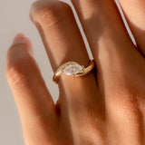 Oval Solitaire Lab Grown Diamond Engagement Ring