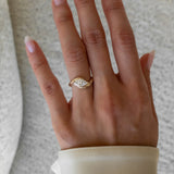 Oval Solitaire Lab Grown Diamond Engagement Ring