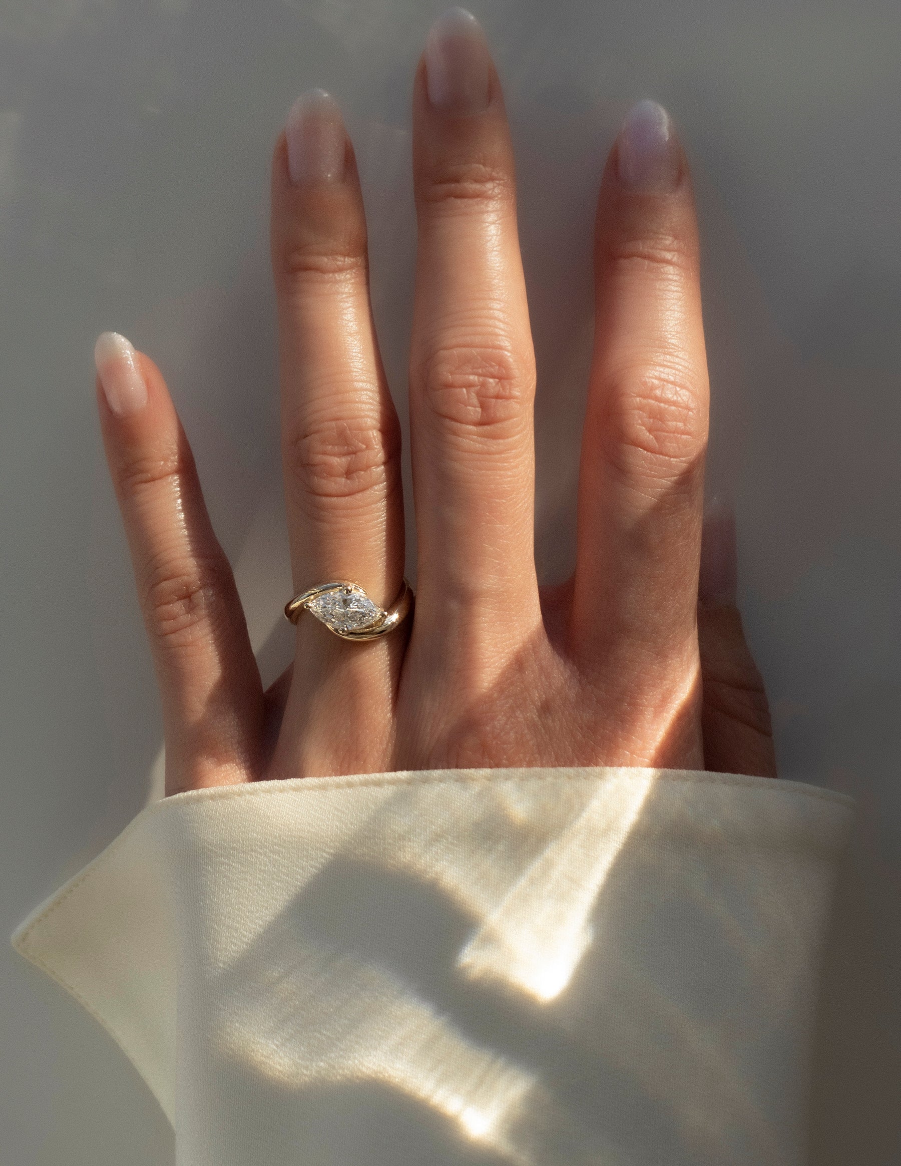 Oval Solitaire Lab Grown Diamond Engagement Ring