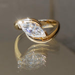 Oval Solitaire Lab Grown Diamond Engagement Ring