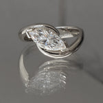 Oval Solitaire Lab Grown Diamond Engagement Ring