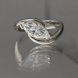 Oval Solitaire Lab Grown Diamond Engagement Ring