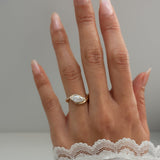 Oval Solitaire Lab Grown Diamond Engagement Ring