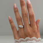 Oval Solitaire Lab Grown Diamond Engagement Ring