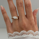 Oval Solitaire Lab Grown Diamond Engagement Ring