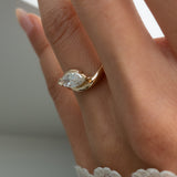 Oval Solitaire Lab Grown Diamond Engagement Ring