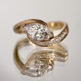 Oval Solitaire Lab Grown Diamond Engagement Ring