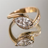 Oval Solitaire Lab Grown Diamond Engagement Ring