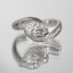 Oval Solitaire Lab Grown Diamond Engagement Ring