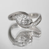 Oval Solitaire Lab Grown Diamond Engagement Ring
