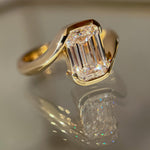 Oval Solitaire Lab Grown Diamond Engagement Ring