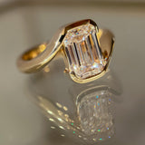 Oval Solitaire Lab Grown Diamond Engagement Ring