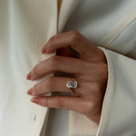 Oval Solitaire Lab Grown Diamond Engagement Ring
