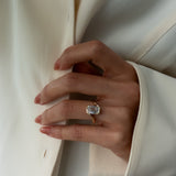 Oval Solitaire Lab Grown Diamond Engagement Ring