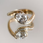 Oval Solitaire Lab Grown Diamond Engagement Ring