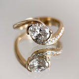 Oval Solitaire Lab Grown Diamond Engagement Ring