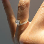 Oval Solitaire Lab Grown Diamond Engagement Ring