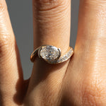 Oval Solitaire Lab Grown Diamond Engagement Ring