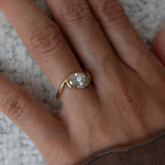 Oval Solitaire Lab Grown Diamond Engagement Ring