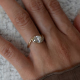 Oval Solitaire Lab Grown Diamond Engagement Ring