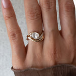 Oval Solitaire Lab Grown Diamond Engagement Ring